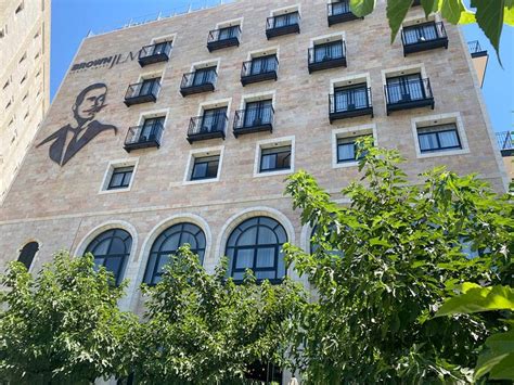brown hotel in jerusalem.
